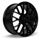 Purchase Top-Quality Hausen Gloss Black Wheel by RTX (20x10 20mm) pa1