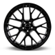 Purchase Top-Quality Hausen Gloss Black Wheel by RTX (20x10 20mm) pa2
