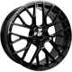 Purchase Top-Quality Hausen Gloss Black Wheel by RTX (20x10 20mm) pa3