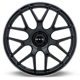 Purchase Top-Quality Leonburg Gloss Black with Machined Edge Wheel by RTX (20x8.5 38mm) pa2