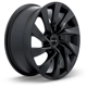 Purchase Top-Quality Varel Satin Black Wheel by RTX (17x7.5 38mm) pa2