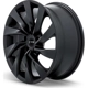 Purchase Top-Quality Varel Satin Black Wheel by RTX (18x8 38mm) pa3