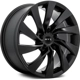 Purchase Top-Quality Varel Satin Black Wheel by RTX (19x8 38mm) pa1