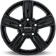 Purchase Top-Quality Transit Gloss Black Wheel by RTX (16x6.5 60mm) pa2