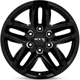 Purchase Top-Quality GM04 Gloss Black Wheel by RTX (18x8.5 26mm) pa2