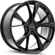 Purchase Top-Quality VW01 Gloss Black Wheel by RTX (18x8 40mm) pa2