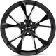 Purchase Top-Quality VW01 Gloss Black Wheel by RTX (20x8.5 38mm) pa1