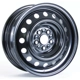 Purchase Top-Quality Black Wheel by RTX (15x6 40mm) pa2