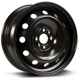 Purchase Top-Quality Black Wheel by RTX (15x6 40mm) pa1