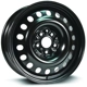 Purchase Top-Quality Black Wheel by RTX (17x7 50mm) pa1