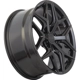 Purchase Top-Quality RUFFINO - RUF5017001 - DEMON Gloss Black Wheel (17x8.0 35mm) pa2