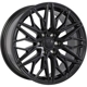 Purchase Top-Quality LUXE Gloss Black Wheel by RUFFINO (18x8.0 45mm) pa31