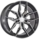 Purchase Top-Quality ELEGANZA Gloss Black - Machined Face Wheel by RUFFINO (20x9 35mm) pa31