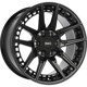 Purchase Top-Quality RUFFINO HARD - RUF631802 - XTREME Satin Black Wheel (18x9.0 20mm) pa1