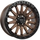 Purchase Top-Quality RUFFINO HARD - RUF741801 - BLAZE Satin Bronze Face - Satin Black Lip Wheel (18x9.0 20mm) pa1