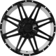 Purchase Top-Quality RUFFINO HARD - RUF762201 - PHANTOM Gloss Black Wheel (22x9.5 15mm) pa32