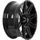 Purchase Top-Quality RUFFINO HARD - RUF762201 - PHANTOM Gloss Black Wheel (22x9.5 15mm) pa33