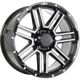 Purchase Top-Quality RUFFINO HARD - RUF772002 - MYSTIC Gloss Black - Milled Edge Wheel (20x9.0 15mm) pa1
