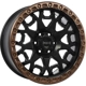 Purchase Top-Quality RUFFINO HARD - RUF782003 - MIDNIGHT Satin Black - Satin Bronze Lip Wheel (20x9.0 25mm) pa1
