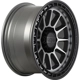 Purchase Top-Quality RUFFINO HARD - RUF811701 - MOJAVE Satin Grey - Black Lip Wheel  (17x8.5 -6mm) pa32