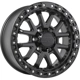 Purchase Top-Quality RUFFINO HARD - RUF871801 - Satin Black Wheel (18x8.0 35mm) pa1