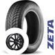 Purchase Top-Quality ZETA WINTER tire mounted on alloy wheel (205/55R16) pa1