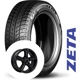 Purchase Top-Quality ZETA WINTER tire mounted on alloy wheel (225/45R17) pa1