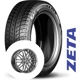 Purchase Top-Quality Pneu ZETA HIVER monté sur jante alliage (205/55R16) pa1