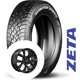 Purchase Top-Quality ZETA WINTER tire mounted on alloy wheel (235/65R17) pa1