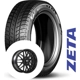 Purchase Top-Quality ZETA WINTER tire mounted on alloy wheel (195/65R15) pa1