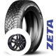 Purchase Top-Quality ZETA WINTER tire mounted on alloy wheel (275/55R20) pa1