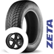 Purchase Top-Quality ZETA WINTER tire mounted on alloy wheel (195/65R15) pa1