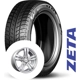 Purchase Top-Quality ZETA WINTER tire mounted on alloy wheel (205/55R16) pa1