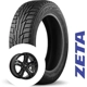 Purchase Top-Quality Pneu ZETA HIVER monté sur jante alliage (235/55R17) pa1