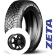 Purchase Top-Quality ZETA WINTER tire mounted on alloy wheel (225/65R17) pa1