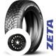 Purchase Top-Quality ZETA WINTER tire mounted on steel wheel (215/70R16) pa1