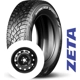 Purchase Top-Quality ZETA WINTER tire mounted on steel wheel (215/60R17) pa1