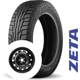 Purchase Top-Quality ZETA WINTER tire mounted on steel wheel (235/65R17) pa1