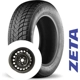 Purchase Top-Quality Pneu ZETA HIVER monté sur roue acier (205/55R17) pa1