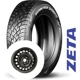 Purchase Top-Quality ZETA WINTER tire mounted on steel wheel (215/60R17) pa1