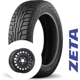 Purchase Top-Quality ZETA WINTER tire mounted on steel wheel (215/60R17) pa1