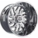 Purchase Top-Quality 544 Chrome Wheel by TIS WHEELS (20x9 0mm) pa3