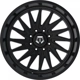 Purchase Top-Quality 547 Gloss Black Wheel by TIS WHEELS (20x10 -19mm) pa32