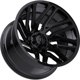 Purchase Top-Quality 554 Gloss Black Wheel by TIS WHEELS (20x10 -19mm) pa32
