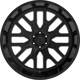Purchase Top-Quality 560 Gloss Black Wheel by TIS WHEELS (20x12 -44mm) pa32