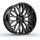 Purchase Top-Quality 565 Gloss Black - Milled Edge Wheel by TIS WHEELS (20x9 18mm) pa5
