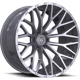 Purchase Top-Quality 566 Silver - Brushed Face Wheel by TIS WHEELS (20x10 -24mm) pa2