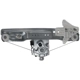 Purchase Top-Quality ACI/MAXAIR - 382052 - Rear Driver Side Power Window Regulator and Motor Assembly pa1