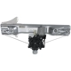 Purchase Top-Quality ACI/MAXAIR - 382052 - Rear Driver Side Power Window Regulator and Motor Assembly pa2