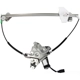 Purchase Top-Quality ACI/MAXAIR - 383412 - Front Driver Side Power Window Regulator and Motor Assembly pa1